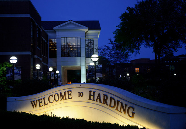 Harding university campus